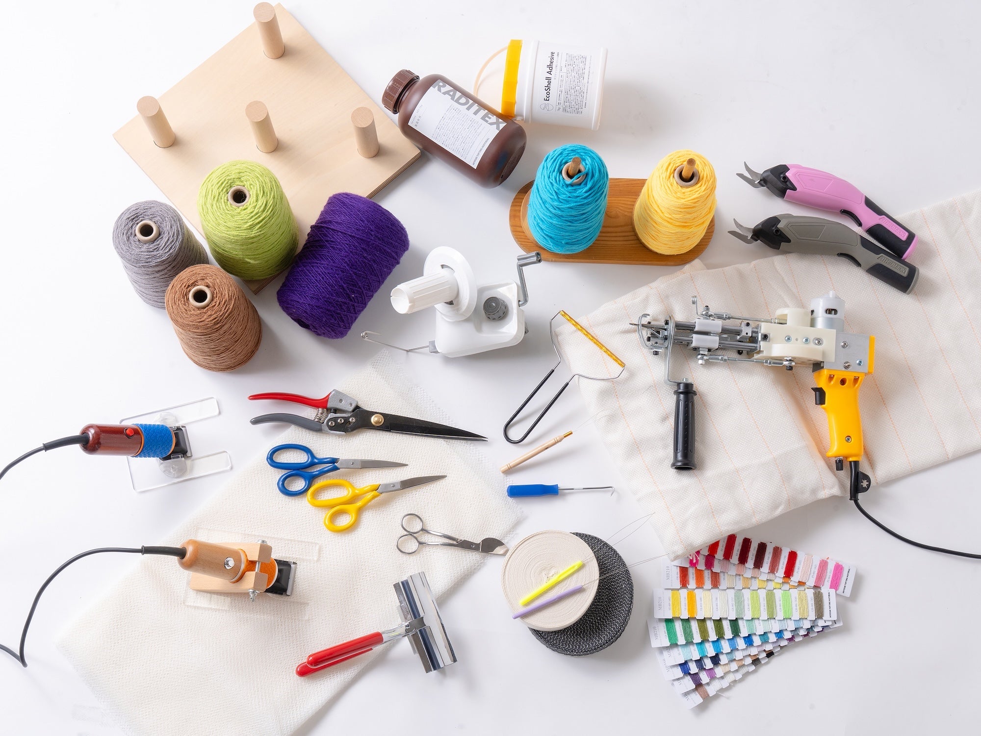 全商品一覧｜RUGMATAG（ラグマタグ）で販売しているタフティング関連の