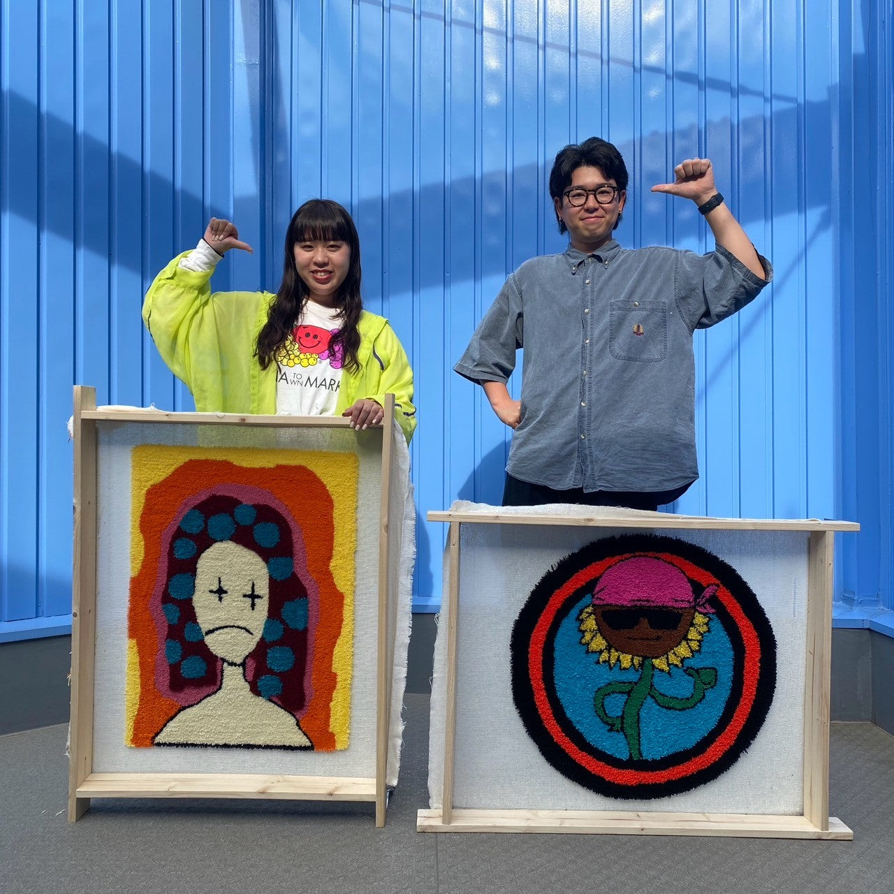 タフティングワークショップ オリジナルラグコース 大阪北堀江