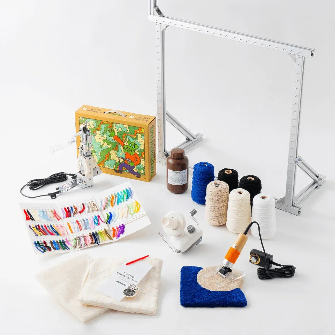 タフティングスターターコンプリートセット[AK-1カットパイル タフティングスターターコンプリートセット[AK-1カットパイル