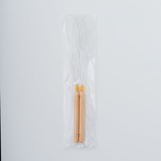 タフティングガン用糸通し(木製2本セット)