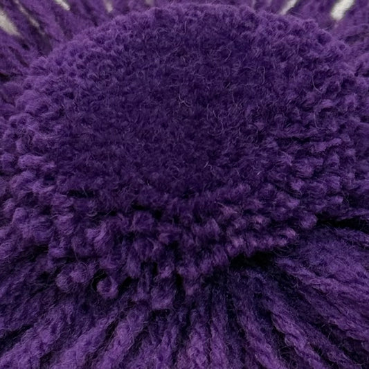 品番【purple】タフティング用アクリル毛糸(MB210/日本製)。発色が美しく、ラグ制作やパンチニードル作品に適した毛糸の拡大写真