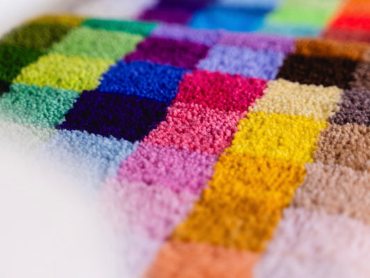 DT411 ウール毛糸(タフティング用)- 500g - RUGMATAG