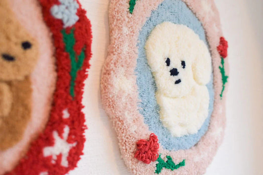 タフティング作品紹介　uchuuinuさん