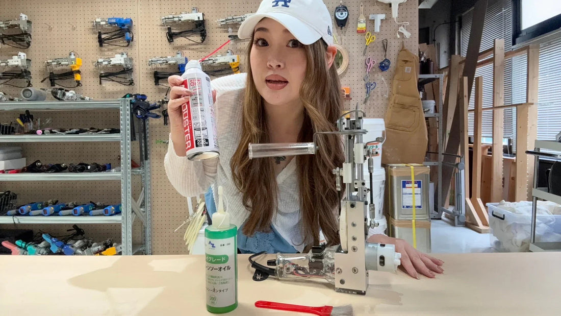 ガンメンテナンスとラグ用接着剤の正しい扱い方