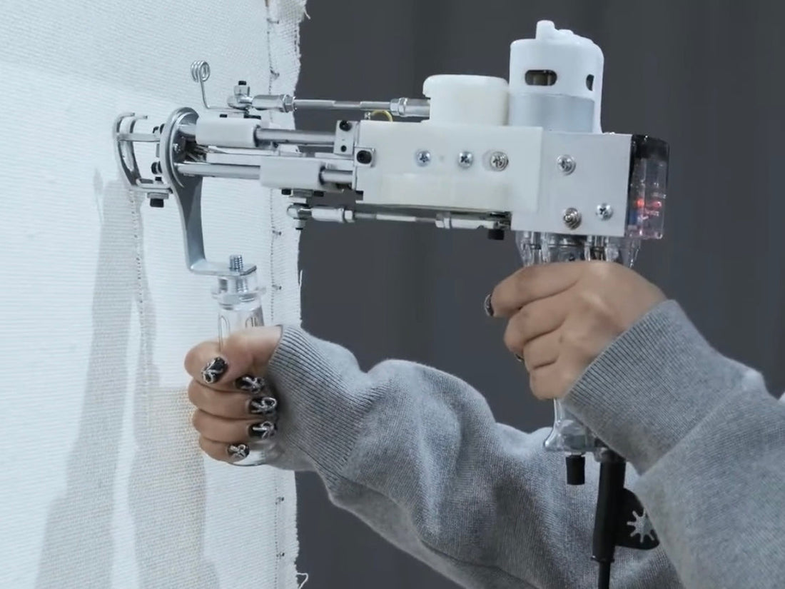 AK-1 カットパイル タフティングガンの使い方