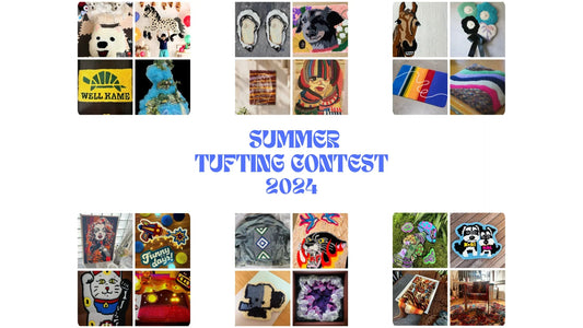 SUMMER TUFTING CONTEST2024　エントリー作品のご紹介 - RUGMATAG