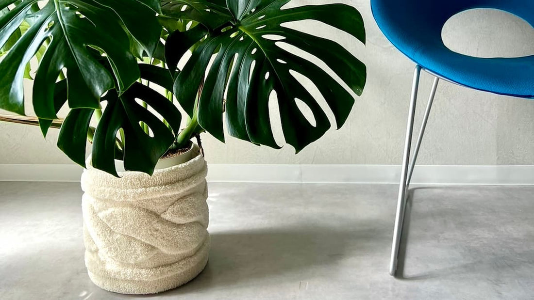 【タフティングでつくってみよう！#10】簡単・鉢カバーの作り方