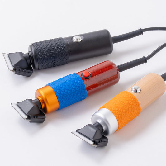 タフティング用　トリマー　カラー3種が並ぶ画像