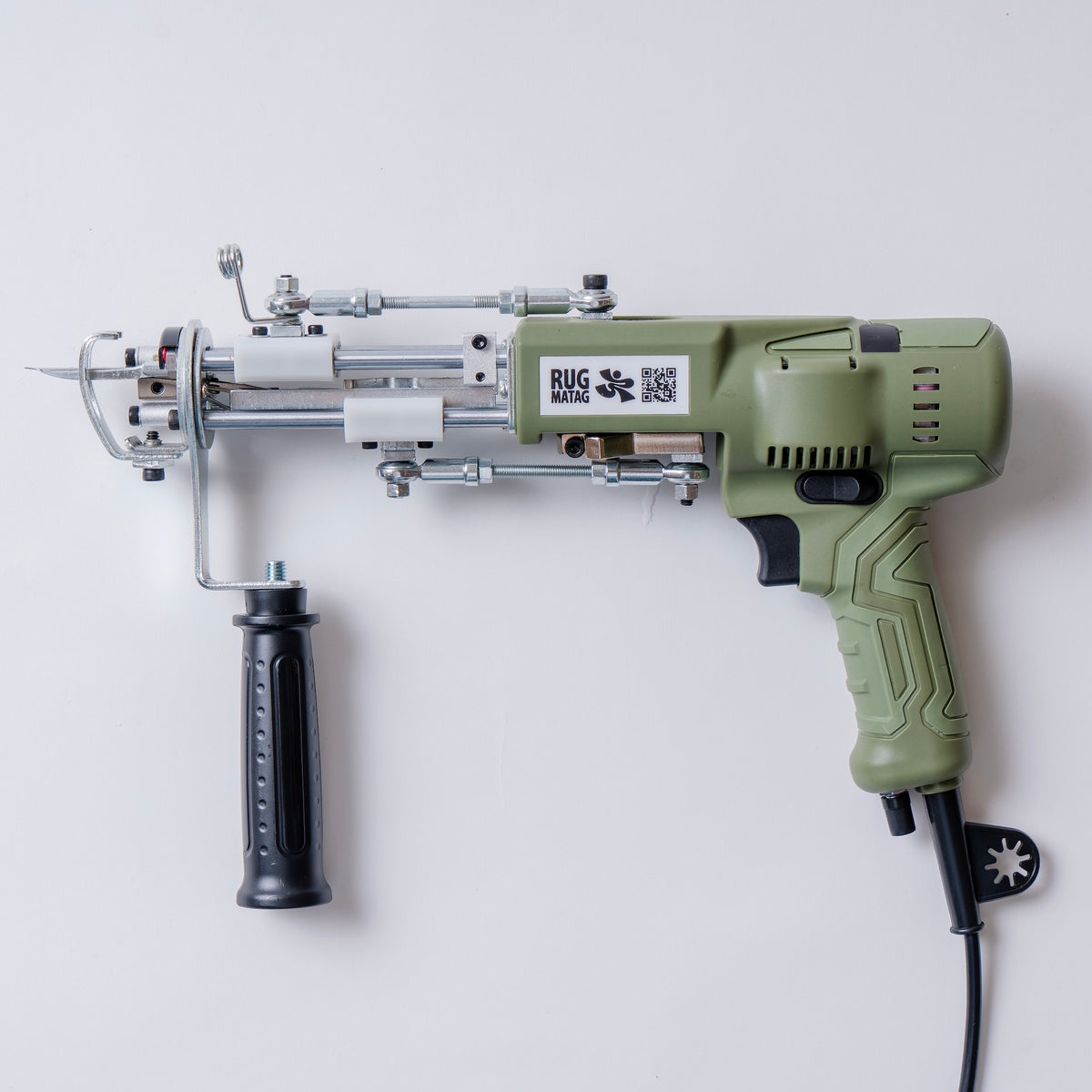 RUGMATAG AK-V（AK-5）カットパイルタフティングガンのカーキカラー