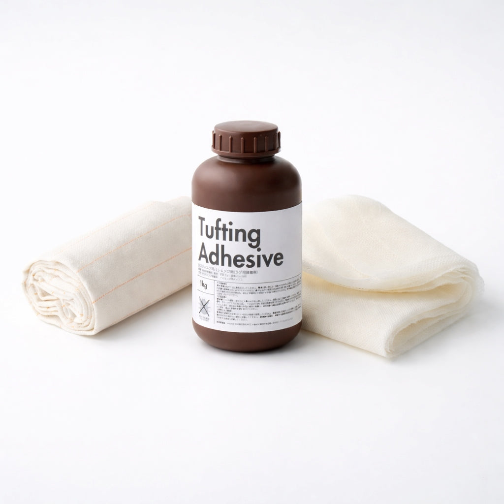 タフティング 資材おまかせ3点セット（基布＋裏地＋接着剤）のトップ画像