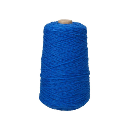 タフティング用 国産アクリル毛糸MB210 青 ブルー 品番293 コーン糸｜ラグ制作素材の単体商品写真