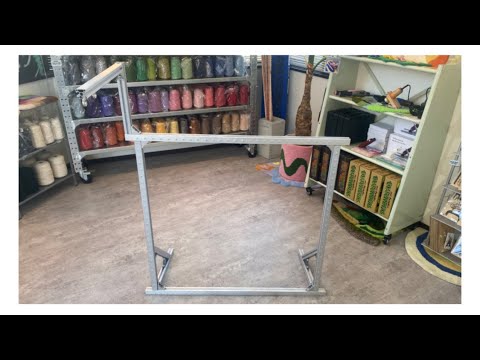 タフティング用アルミフレーム 90cm×90cm | 組み立て式・軽量 | 送料