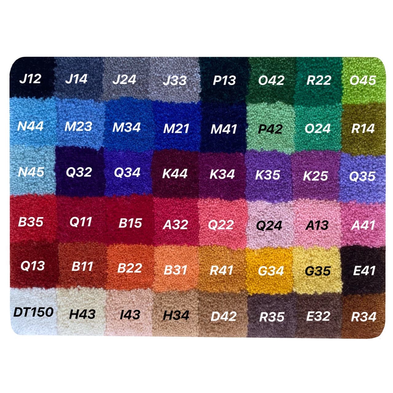 O24 ウール毛糸（タフティング用） | RUGMATAG